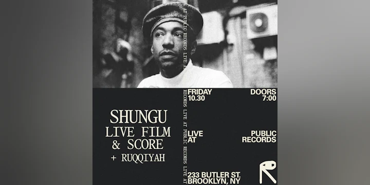 Shungu - FAITH IN THE UNKNOWN Live Film & Score, Ruqqiyah