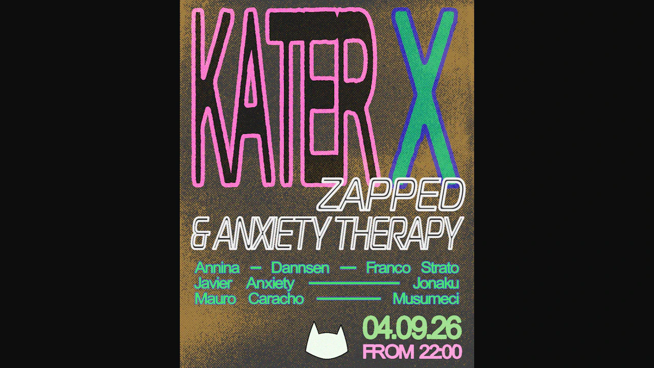 Kater x Zapped & Anxiety Therapy
