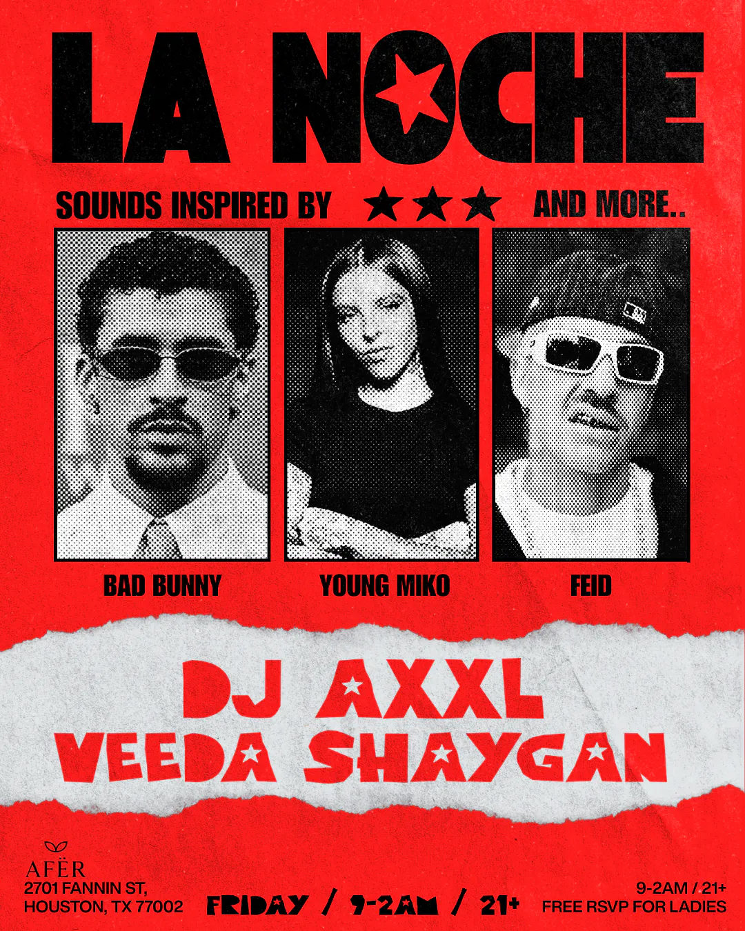 “La Noche” Bad Bunny / Young Miko / Feid