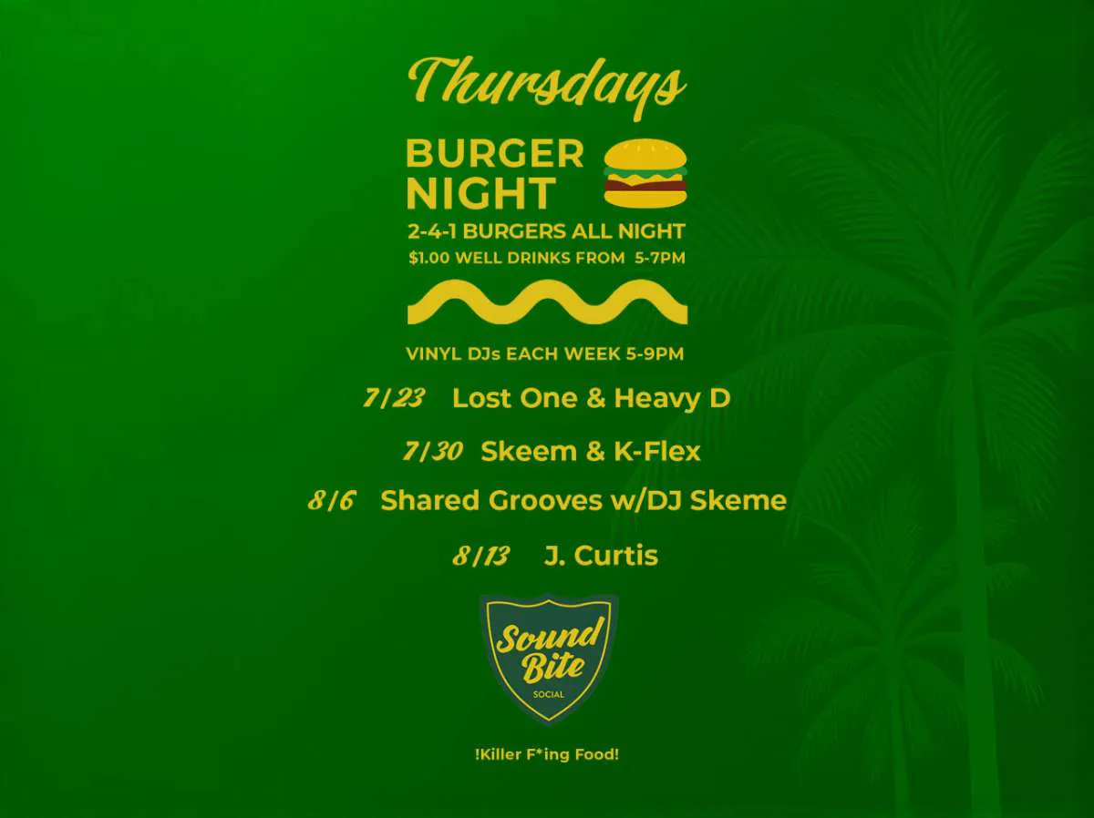 Burger Night - Lost One & DJ Heavy D