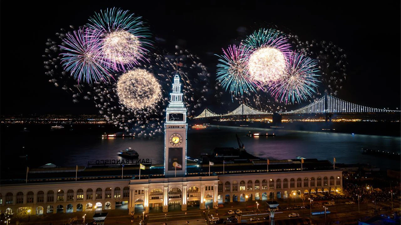 New Year's Eve 2027 - Live Fireworks On the Embarcadero - Open Bar