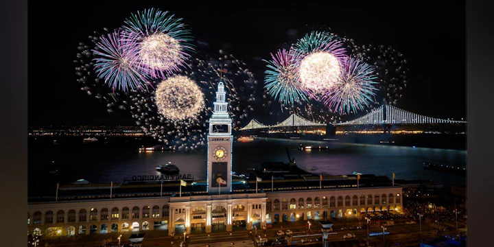 New Year's Eve 2027 - Live Fireworks On the Embarcadero - Open Bar