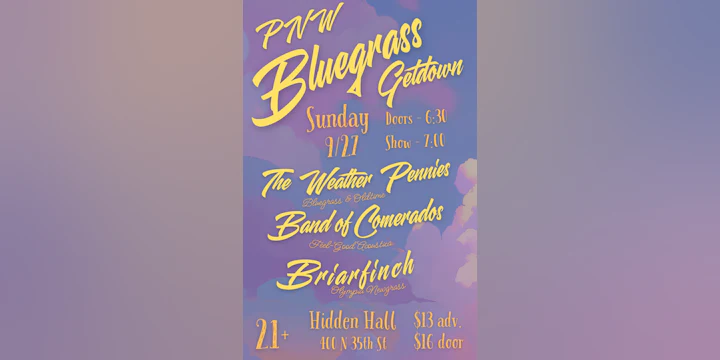 Briarfinch w/ Band of Comerados, The Weather Pennies