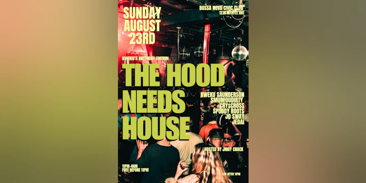 The Hood Needs House