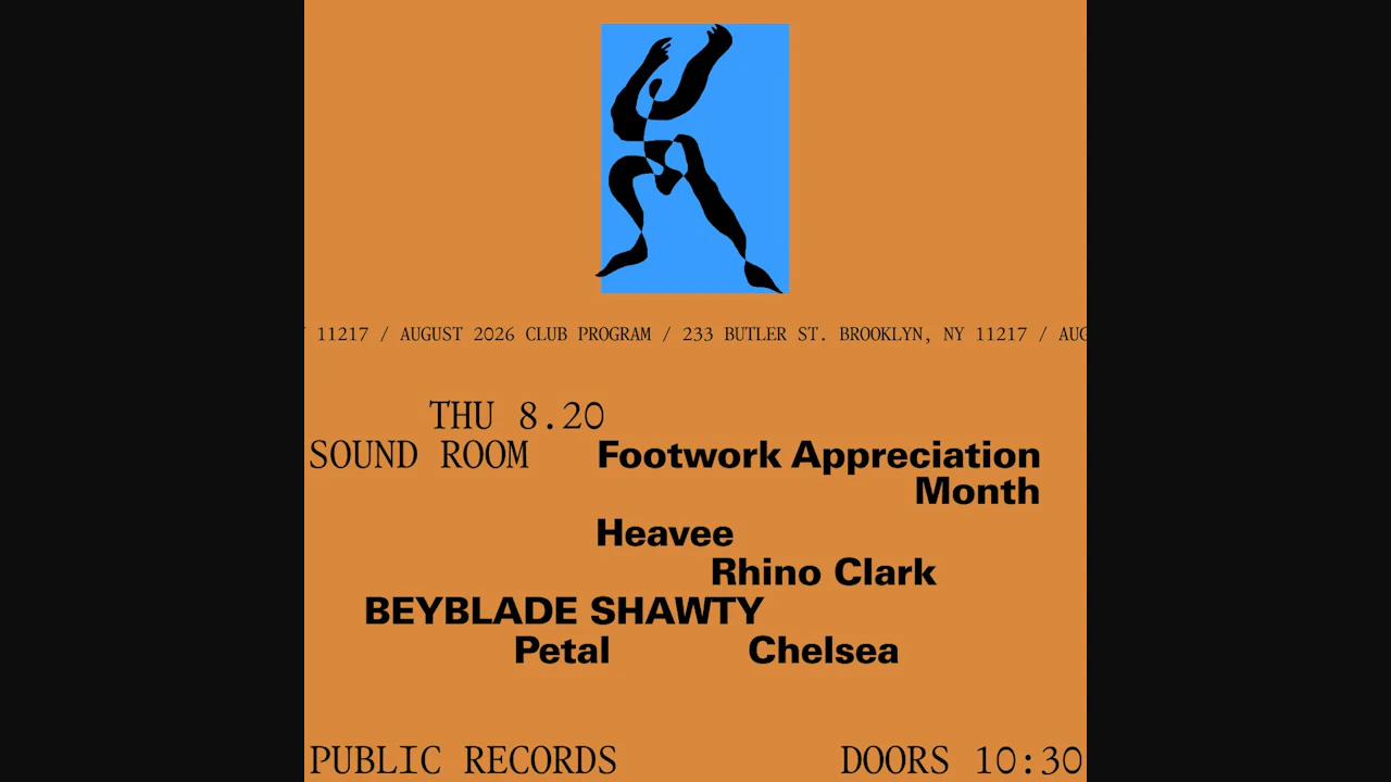 Footwork Appreciation Month: Heavee, Rhino Clark, BEYBLADE SHAWTY, Petal, Chelsea