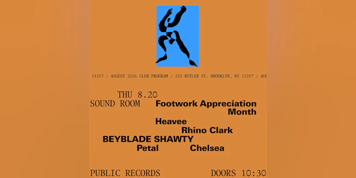 Footwork Appreciation Month: Heavee, Rhino Clark, BEYBLADE SHAWTY, Petal, Chelsea