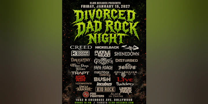 Divorced Dad Rock Night