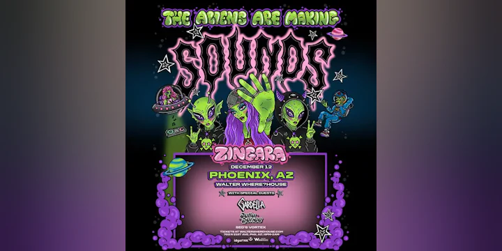 idgaFNK: ZINGARA (The Aliens Are Making Sounds Tour)