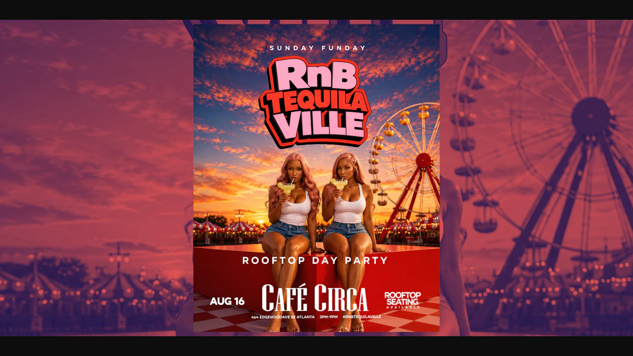 Rnb Tequilaville Rooftop Day Party