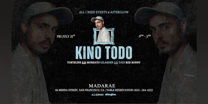 Indie Dance with KINO TODO (Maccabi House)