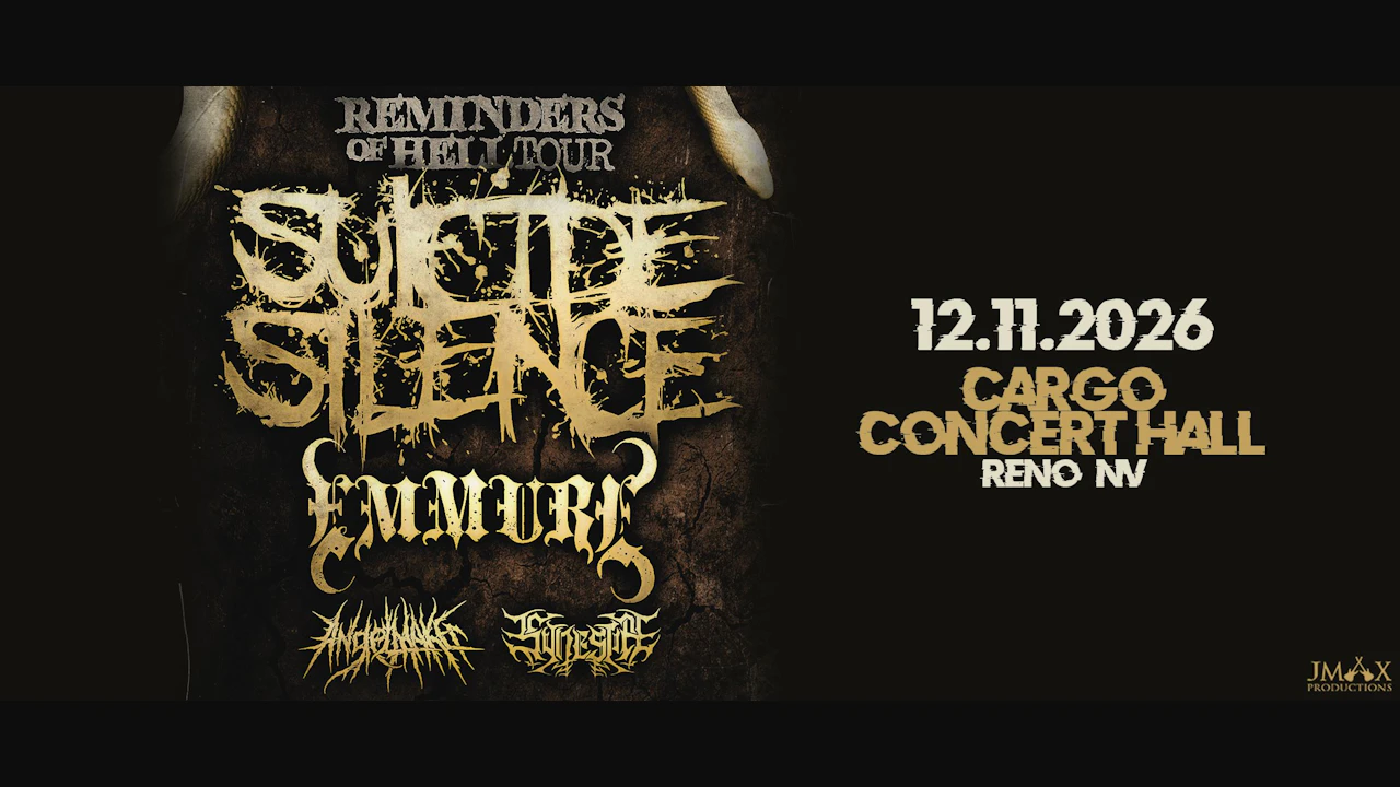 Suicide Silence: REMINDERS OF HELL TOUR