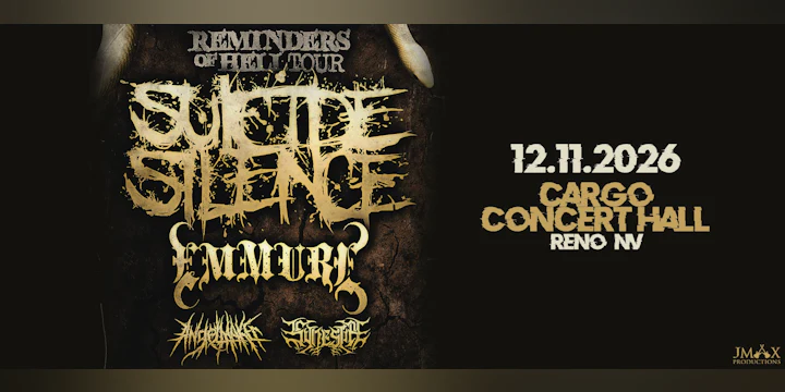 Suicide Silence: REMINDERS OF HELL TOUR