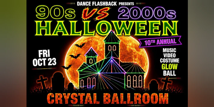 90s vs 2000s Halloween Costume Glow Ball