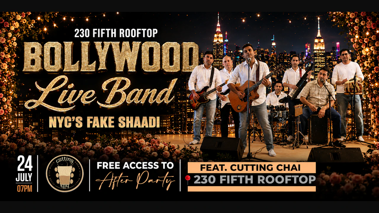 Manhattan Bollywood Live FT. CUTTING CHAI BAND