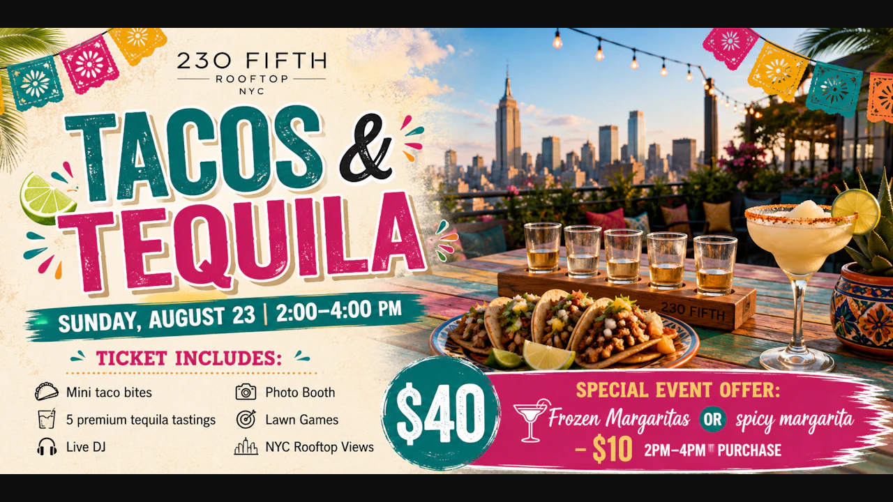 Tacos And Tequila