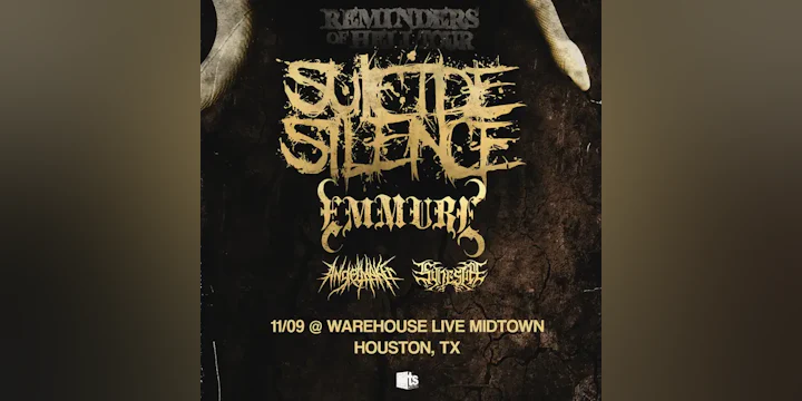 Suicide Silence: Reminders of Hell Tour