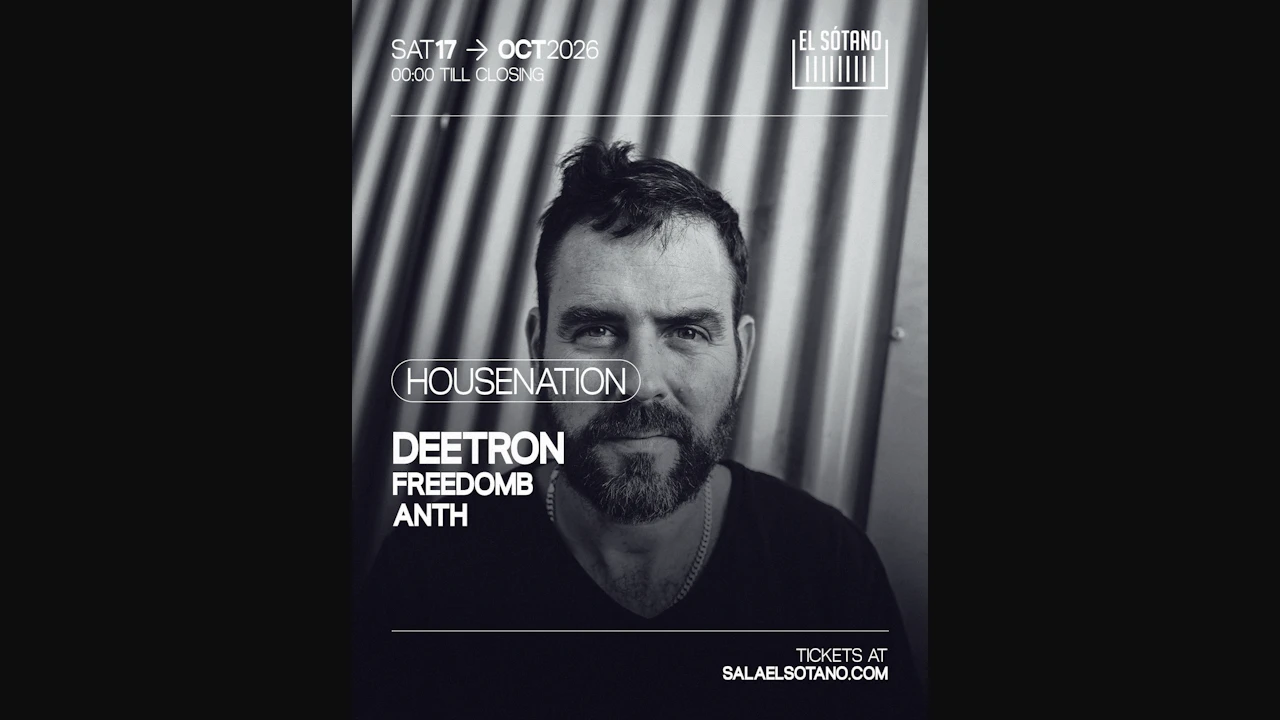 HOUSENATION: Deetron, FredoomB, Anth