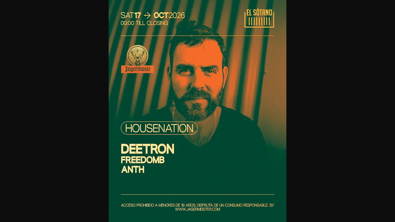 HOUSENATION: Deetron, FredoomB, Anth