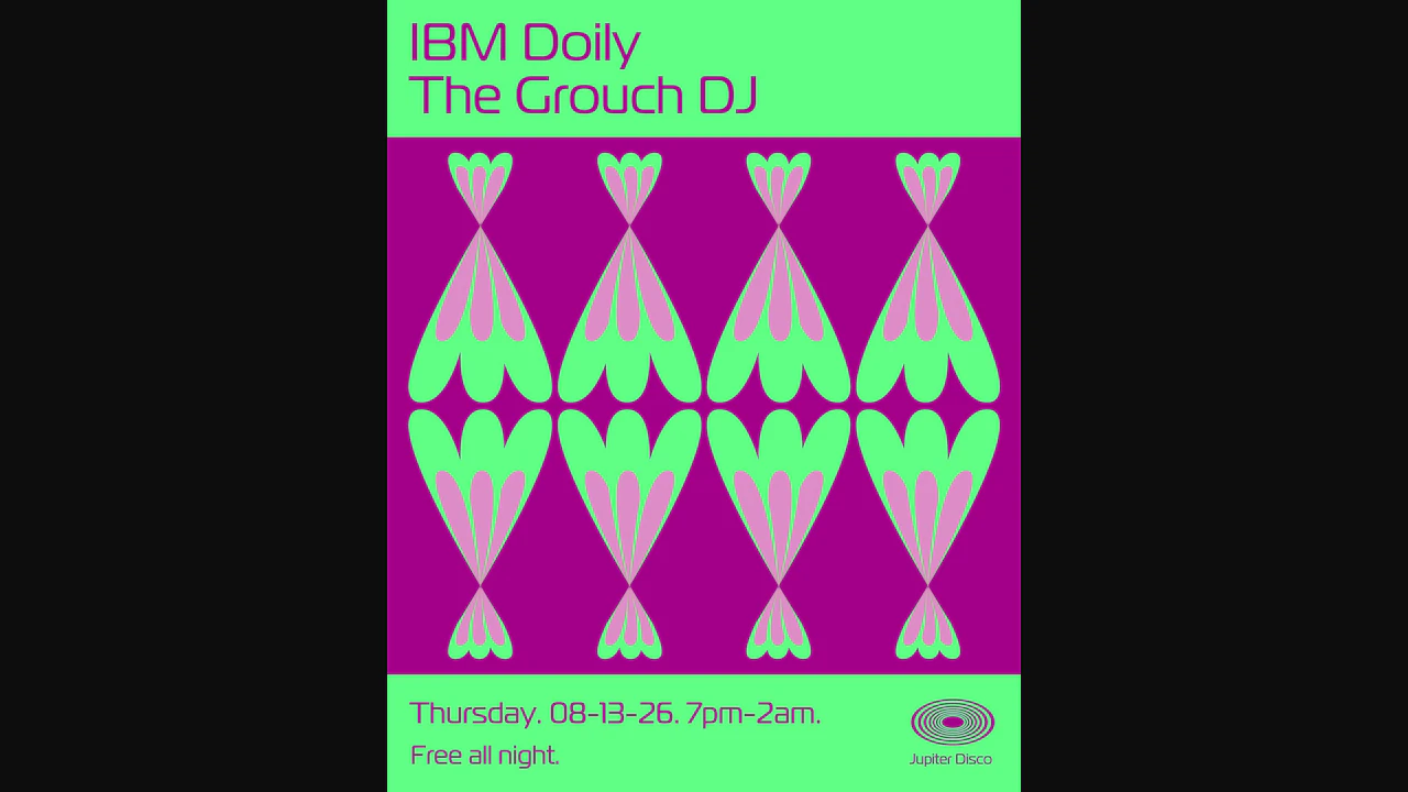 IBM Doily The Grouch DJ
