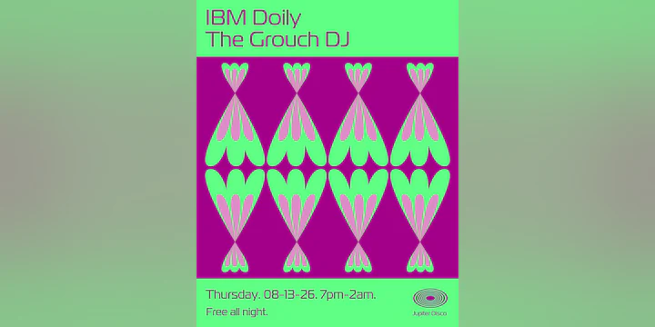 IBM Doily The Grouch DJ
