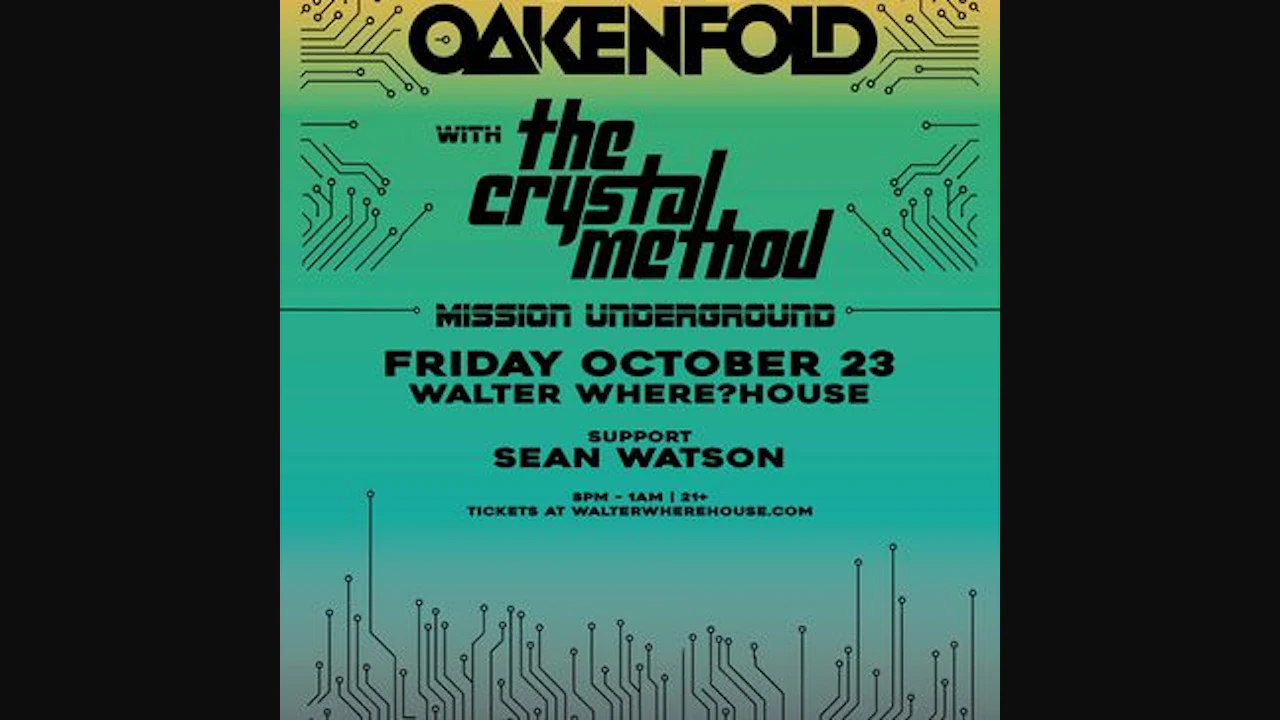 Paul Oakenfold & The Crystal Method- (Mission Underground)
