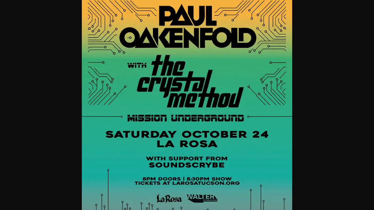 Paul Oakenfold + The Crystal Method