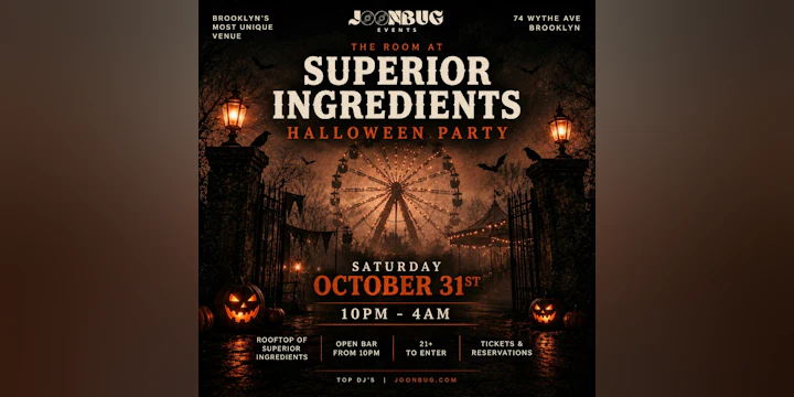Brooklyn Halloween All Night Party in The Room