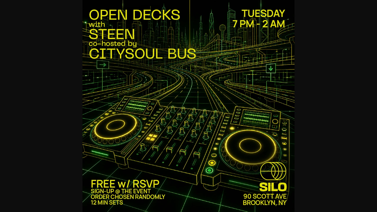 Open Decks w/ CitySoul Bus