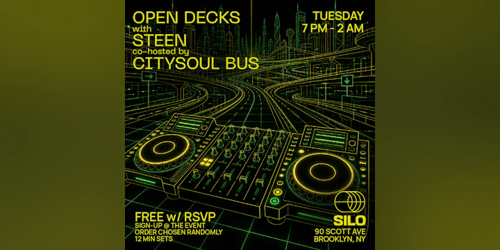 Open Decks w/ CitySoul Bus