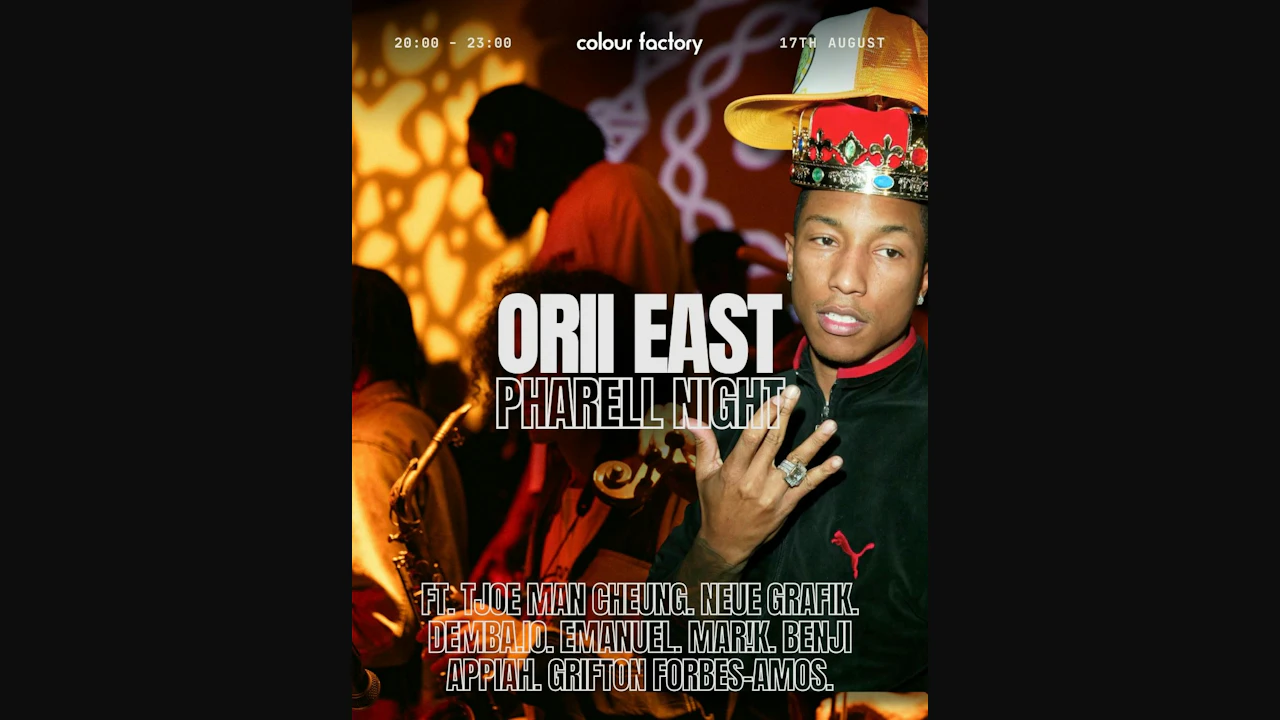 Orii Rebirth | Pharrell Night #oriieast