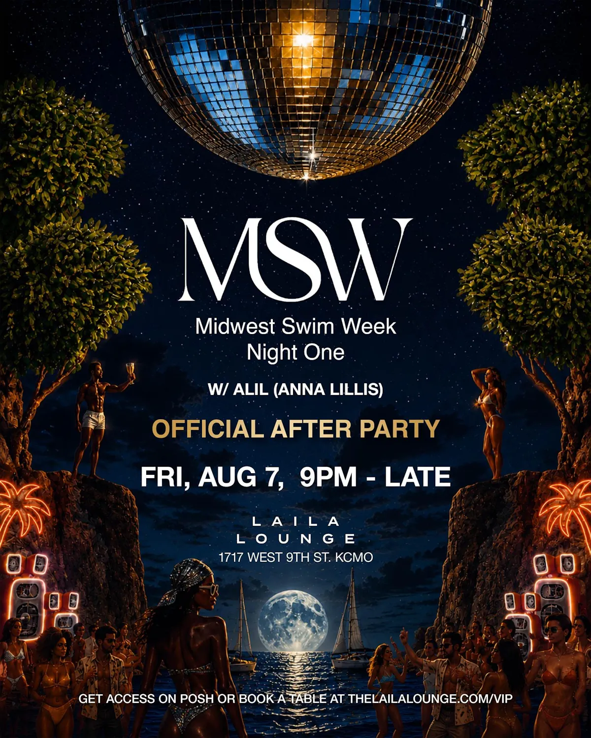 Midwest swim week night 1 official after party w/ Alil, Esvedra & DotWav