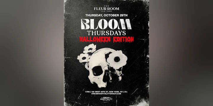 Bloom Thursdays: Halloween Edition @ The Fleur Room