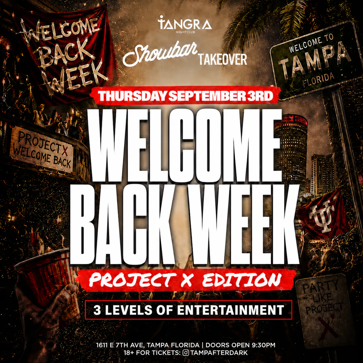 Welcome Back Week Night 4 @ Tangra