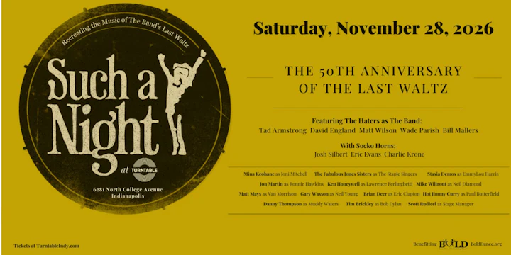 Such a Night: A Tribute to The Band’s Last Waltz