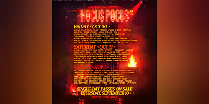 Hocus Pocus 2026 (3-Day Pass)