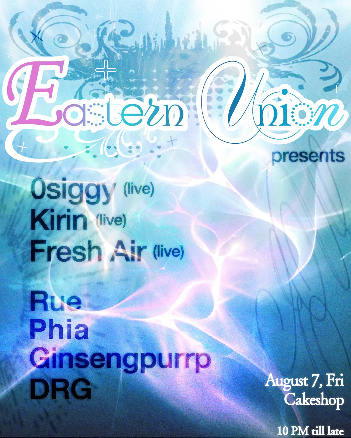 Eastern Union presents: Underground Pop