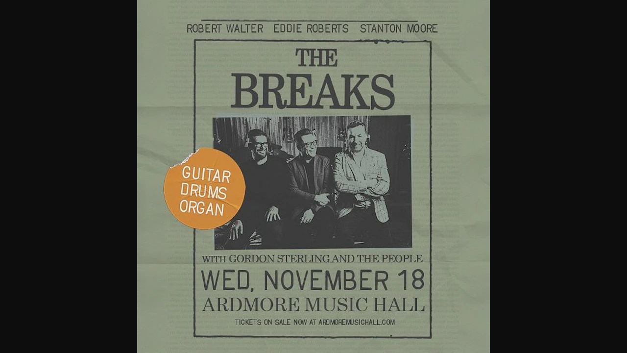 The Breaks: Eddie Roberts, Robert Walter & Stanton Moore