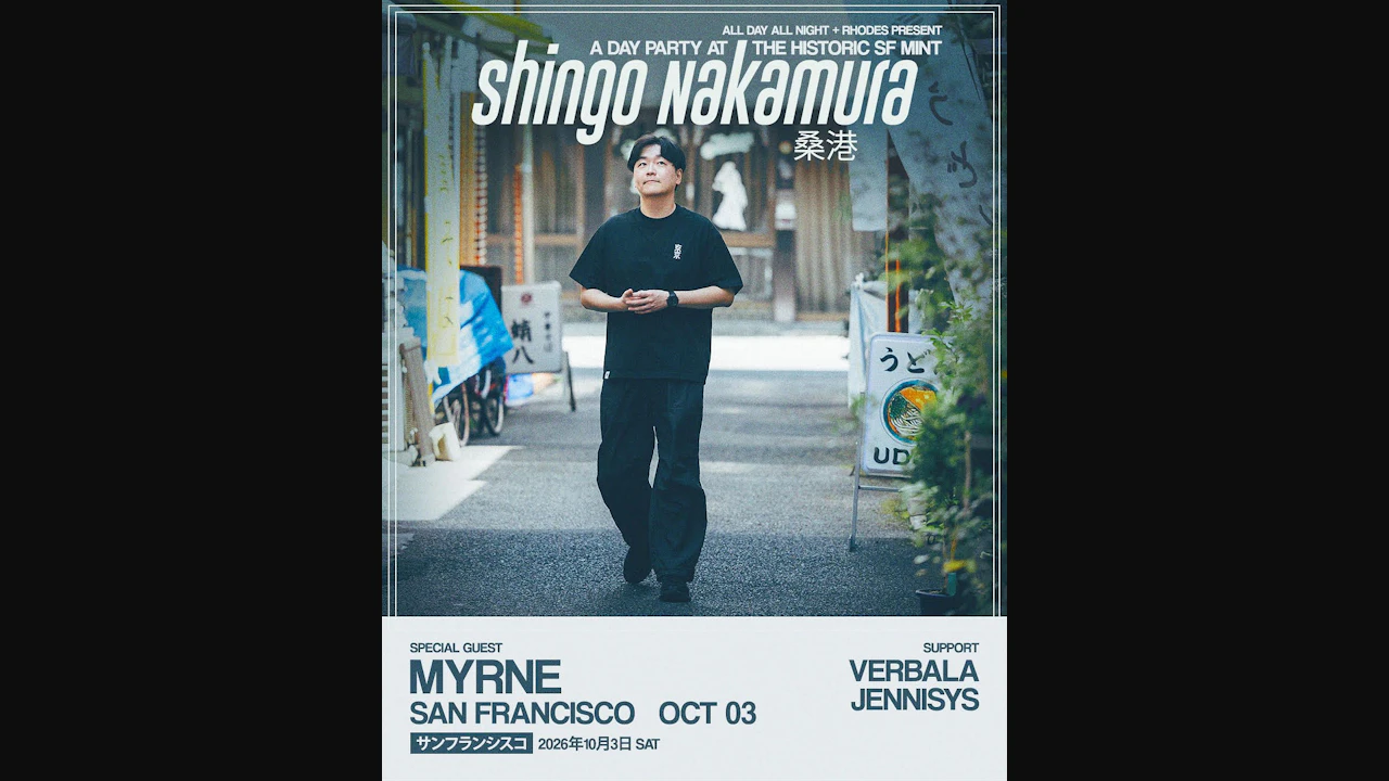 SHINGO NAKAMURA day party | SF Mint
