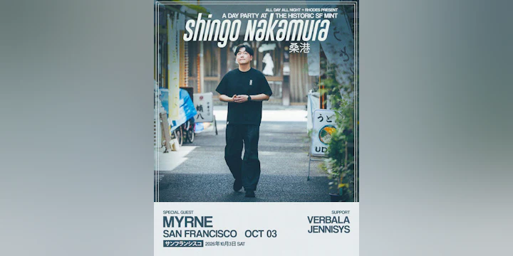 SHINGO NAKAMURA day party | SF Mint