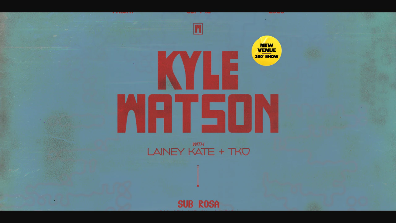 Kyle Watson • 09.18.26