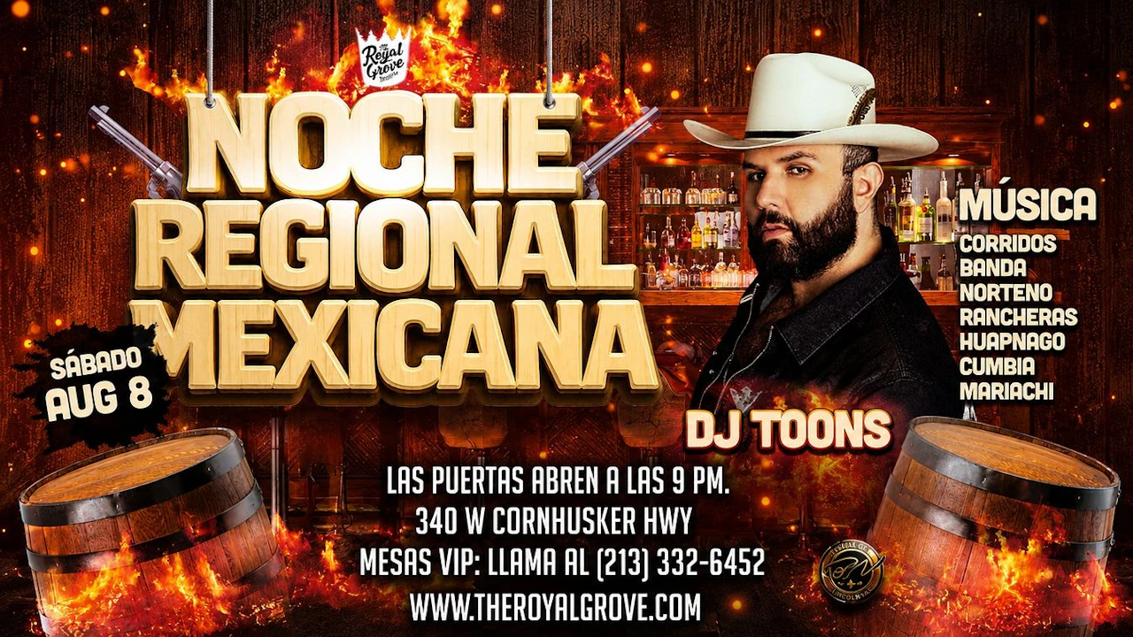 Noche Regional Mexicana | The Royal Grove