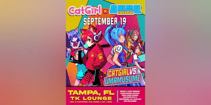 Anime Cosrave: CatGirl VS Umamusume - Tampa, FL