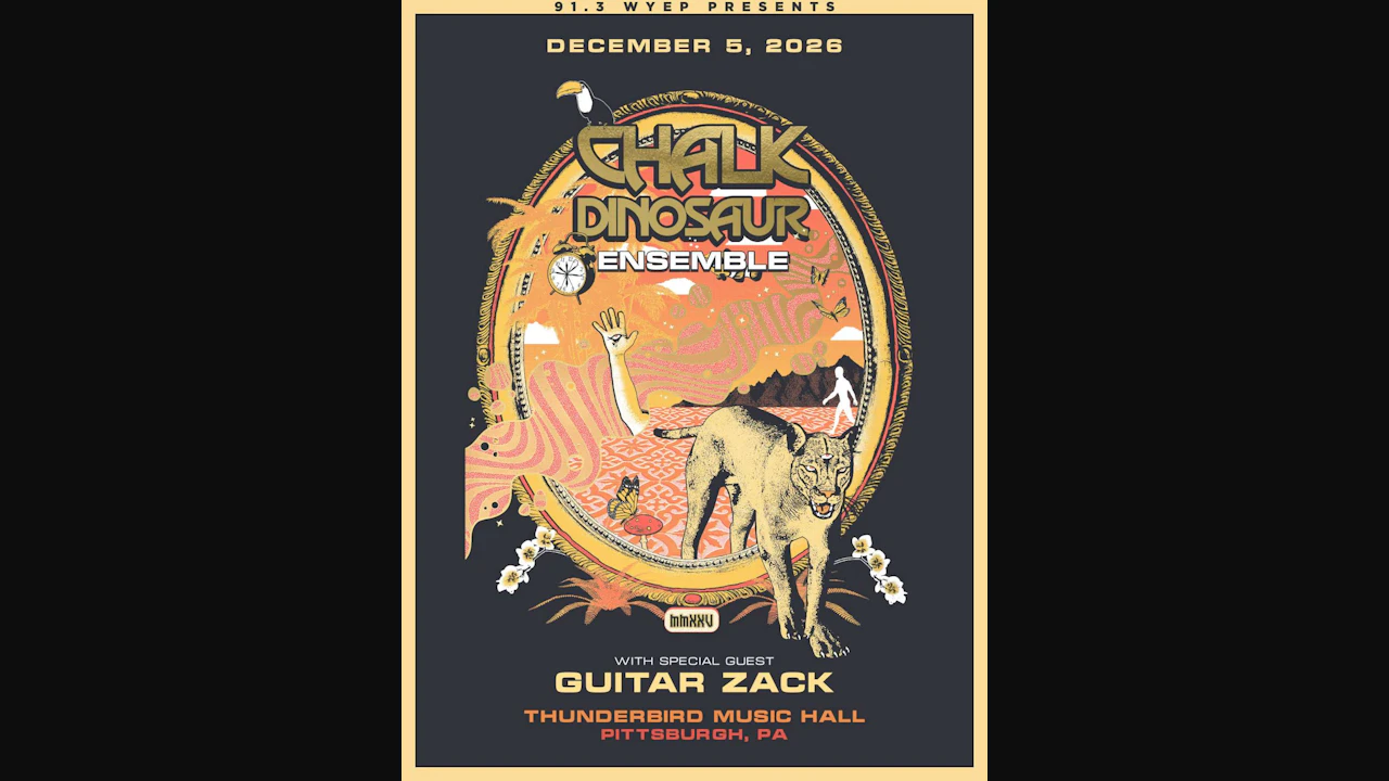 91.3 WYEP Presents - Chalk Dinosaur