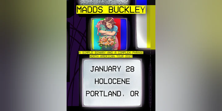 Madds Buckley 2026/2027 North American Tour