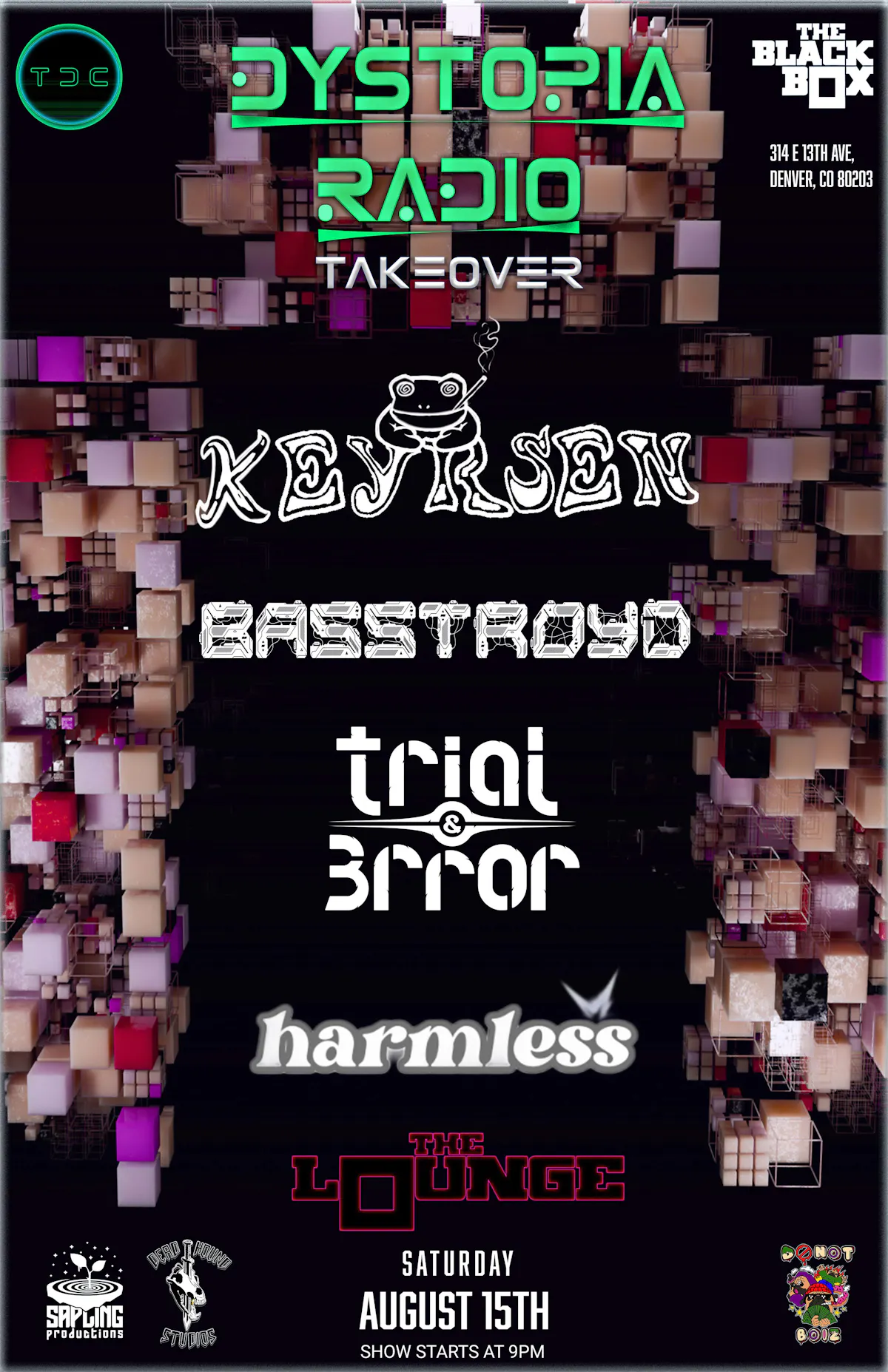 Dystopia Radio: Keyrsen, BASSTROYD, Trial & 3rror, Harmless