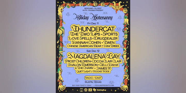 Holiday Hootenanny: Thundercat, Magdalena Bay, Frost Children, The Two Lips