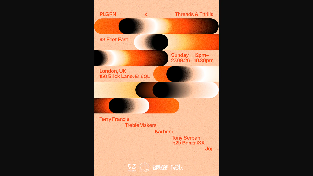 PLGRN X Threads & Thrills W/ Terry Francis