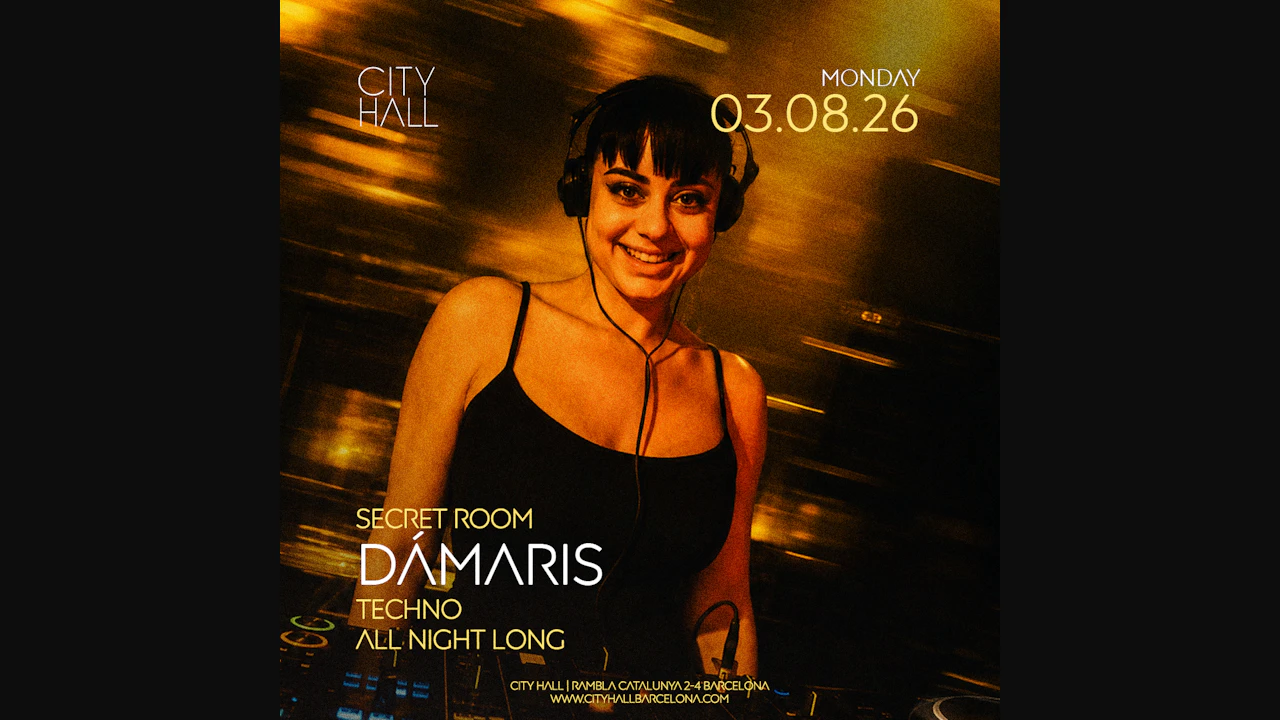 Secret Room Ii Dámaris All Night Long Ii Techno Ii Monday Ii Get Your Free Pass