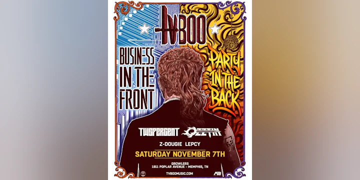 Business In The Front, Party In The Back with TVBOO