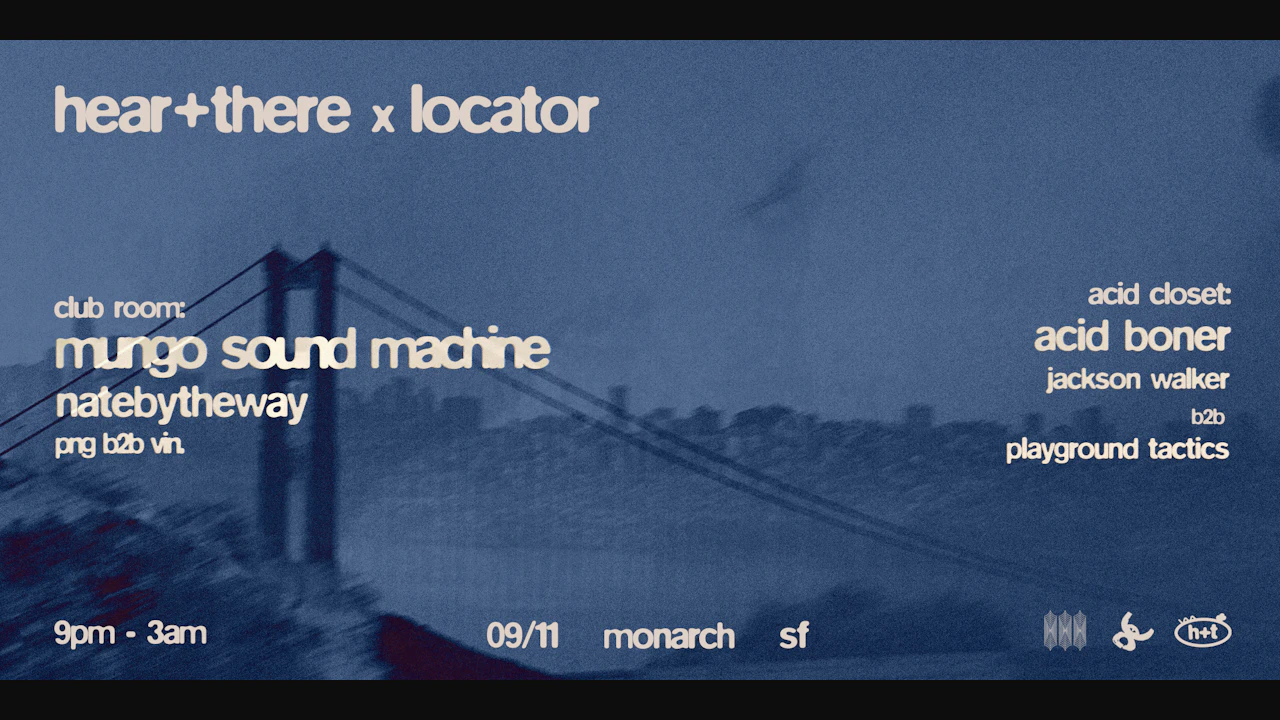 Hear + There x Locator: Mungo Sound Machine